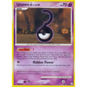 Unown 82/146 Pokemon TCG Diamond & Pearl Legends Awakened