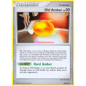 Old Amber 89/99 Pokemon TCG Platinum Arceus