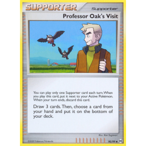 Professor Oak's Visit 90/99 Pokemon TCG Platinum Arceus