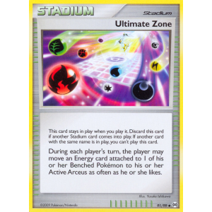 Ultimate Zone 91/99 Pokemon TCG Platinum Arceus