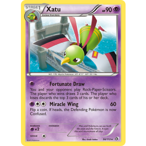 Xatu 56/113 Pokemon TCG Black & White Legendary Treasures