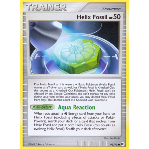 Helix Fossil 93/99 Pokemon TCG Platinum Arceus