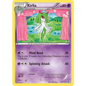 Kirlia 60/113 Pokemon TCG Black & White Legendary Treasures