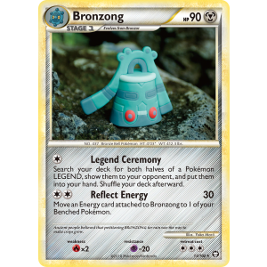 Bronzong 15/102 Pokemon TCG HeartGold & SoulSilver HSTriumphant