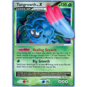 Rare Holo LV.X Tangrowth LV.X 99/99 Pokemon TCG Platinum Arceus