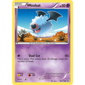 Woobat 64/113 Pokemon TCG Black & White Legendary Treasures