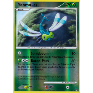 Yanma SH9/147 Pokemon TCG Platinum Supreme Victors