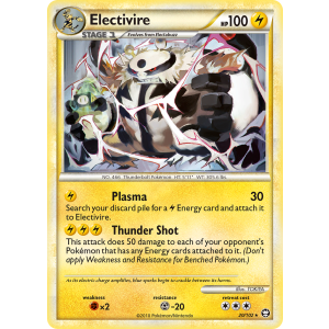 Electivire 20/102 Pokemon TCG HeartGold & SoulSilver HSTriumphant