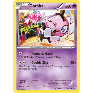 Gothita 69/113 Pokemon TCG Black & White Legendary Treasures