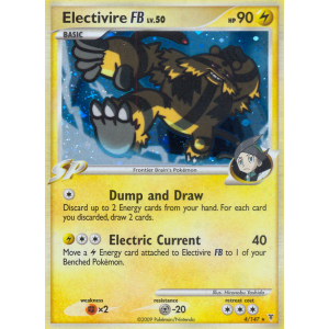 Rare Holo Electivire FB 4/147 Pokemon TCG Platinum Supreme Victors