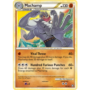 Machamp 26/102 Pokemon TCG HeartGold & SoulSilver HSTriumphant