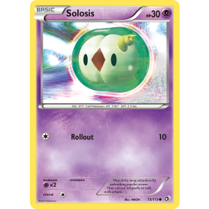 Solosis 73/113 Pokemon TCG Black & White Legendary Treasures