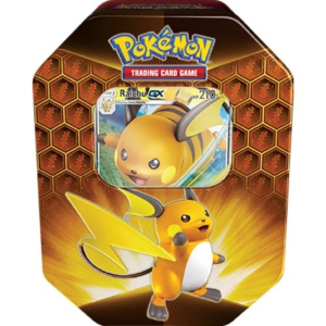 Pokemon TCG Hidden Fates Raichu GX Collectors Tin