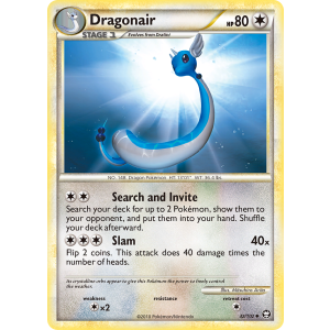 Dragonair 32/102 Pokemon TCG HeartGold & SoulSilver HSTriumphant