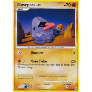 Nosepass 109/146 Pokemon TCG Diamond & Pearl Legends Awakened