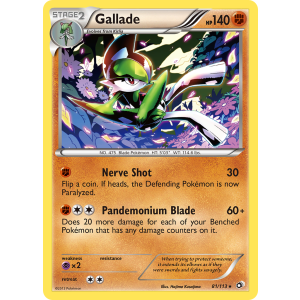 Gallade 81/113 Pokemon TCG Black & White Legendary Treasures