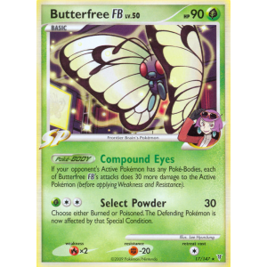 Butterfree FB 17/147 Pokemon TCG Platinum Supreme Victors