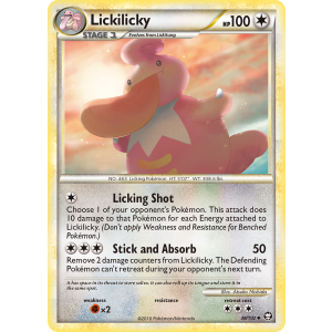 Lickilicky 38/102 Pokemon TCG HeartGold & SoulSilver HSTriumphant