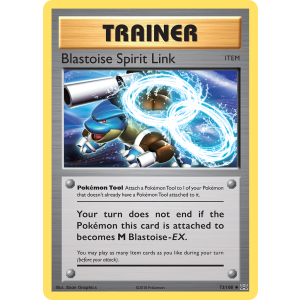 Blastoise Spirit Link 73/108 Pokemon TCG XY Evolutions