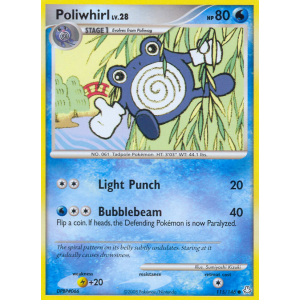 Poliwhirl 115/146 Pokemon TCG Diamond & Pearl Legends Awakened