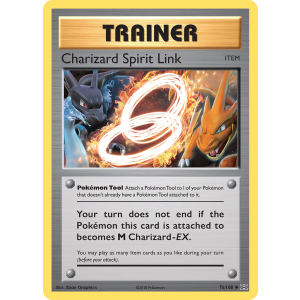 Charizard Spirit Link 75/108 Pokemon TCG XY Evolutions