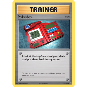 Pokédex 82/108 Pokemon TCG XY Evolutions