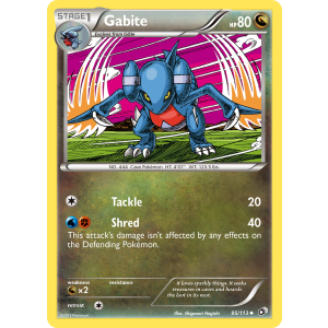 Gabite 95/113 Pokemon TCG Black & White Legendary Treasures