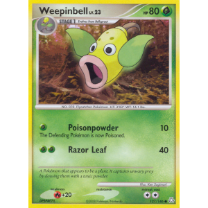 Weepinbell 127/146 Pokemon TCG Diamond & Pearl Legends Awakened