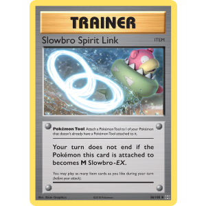 Slowbro Spirit Link 86/108 Pokemon TCG XY Evolutions