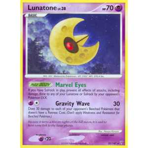 Lunatone 32/147 Pokemon TCG Platinum Supreme Victors