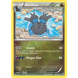 Zweilous 98/113 Pokemon TCG Black & White Legendary Treasures