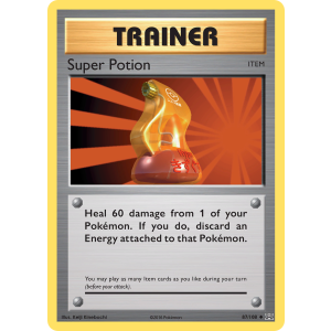 Super Potion 87/108 Pokemon TCG XY Evolutions