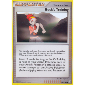 Buck's Training 130/146 Pokemon TCG Diamond & Pearl Legends Awakened