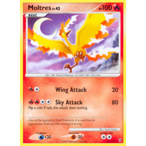 Moltres 36/147 Pokemon TCG Platinum Supreme Victors