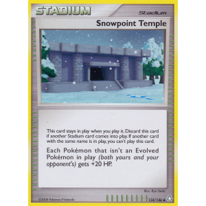 Snowpoint Temple 134/146 Pokemon TCG Diamond & Pearl Legends Awakened