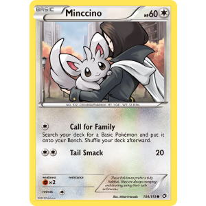 Minccino 104/113 Pokemon TCG Black & White Legendary Treasures