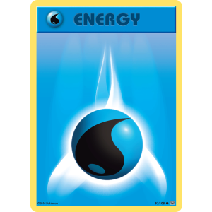 Water Energy 93/108 Pokemon TCG XY Evolutions