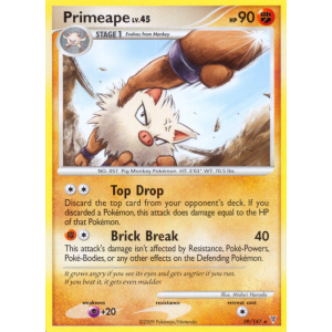 Primeape 39/147 Pokemon TCG Platinum Supreme Victors