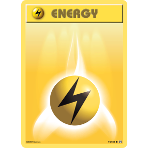 Lightning Energy 94/108 Pokemon TCG XY Evolutions