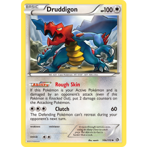 Druddigon 106/113 Pokemon TCG Black & White Legendary Treasures