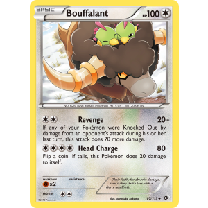 Bouffalant 107/113 Pokemon TCG Black & White Legendary Treasures