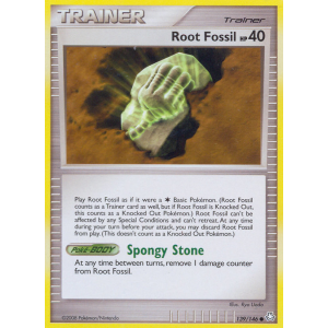 Root Fossil 139/146 Pokemon TCG Diamond & Pearl Legends Awakened