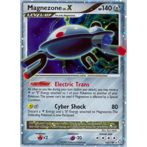 Rare Holo LV.X Magnezone LV.X 142/146 Pokemon TCG Diamond & Pearl Legends Awakened