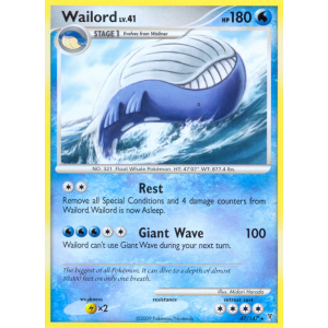 Wailord 47/147 Pokemon TCG Platinum Supreme Victors