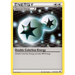 Double Colorless Energy 113/113 Pokemon TCG Black & White Legendary Treasures