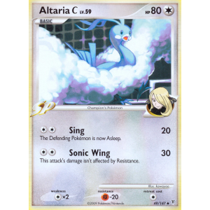 Altaria C 49/147 Pokemon TCG Platinum Supreme Victors