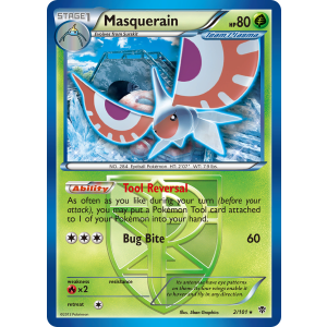 Masquerain 2/101 Pokemon TCG Black & White Plasma Blast