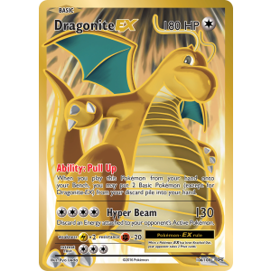 Rare Ultra Dragonite-EX 106/108 Pokemon TCG XY Evolutions