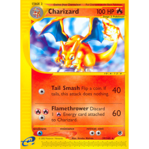 Charizard 39/165 Pokemon TCG E-Card Expedition Base Set