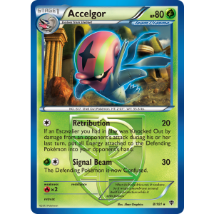 Accelgor 8/101 Pokemon TCG Black & White Plasma Blast